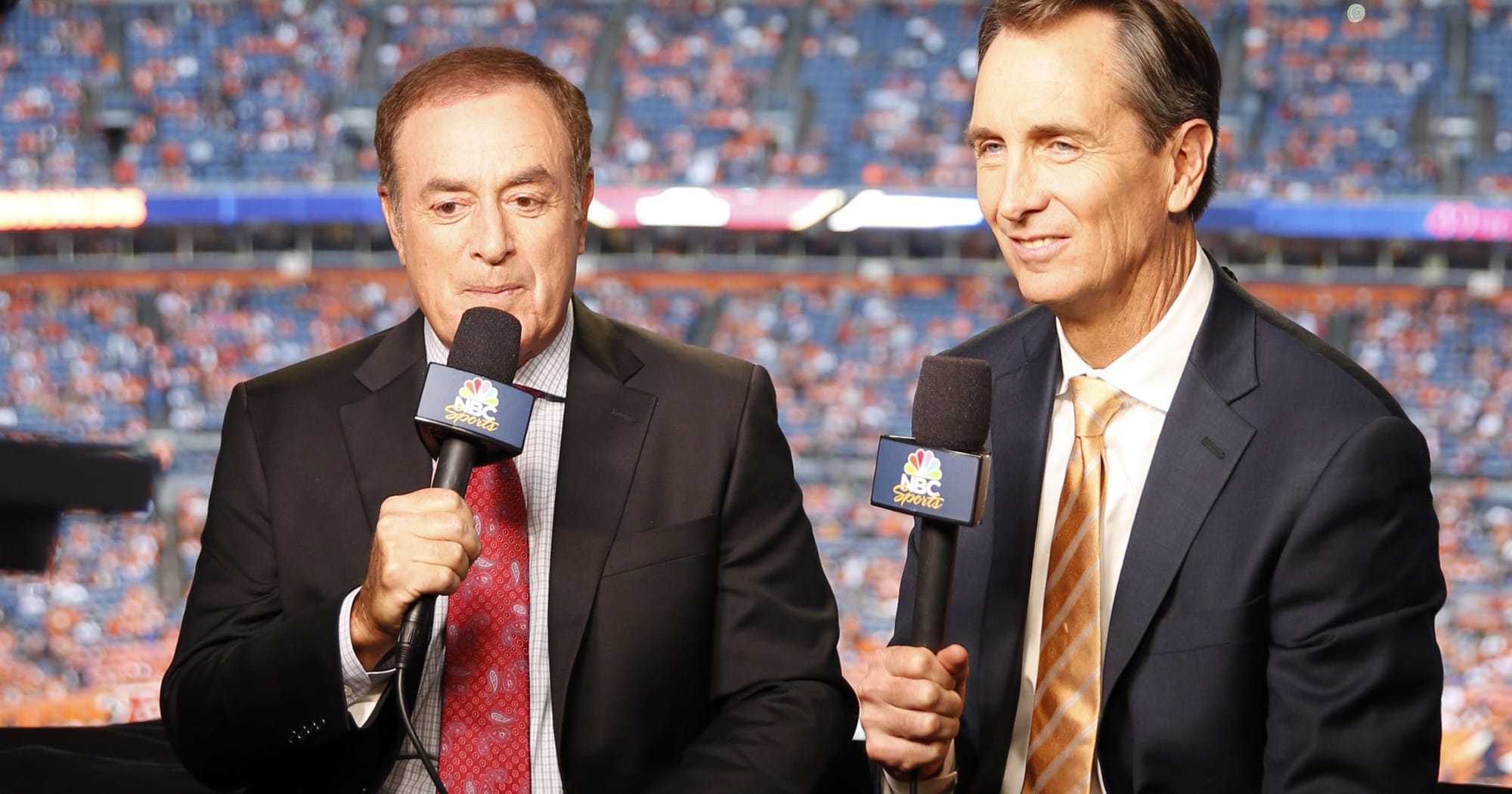 Cris Collinsworth and Al Michaels