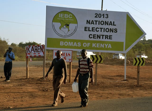 kenya election 2013