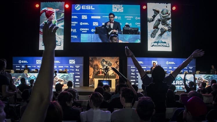 Paladins Tournament in ESL Arena at PAX Australia