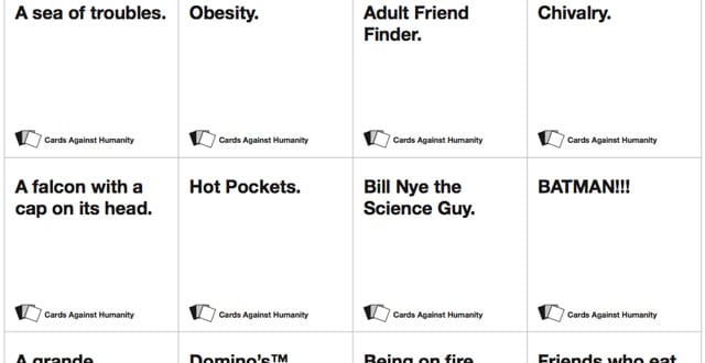 Review: Cards Against Humanity