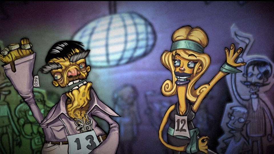 Stick it to the Man is a late-night cartoon on LSD