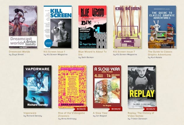 Check out this sweet bundle for a great collection of videogame writing