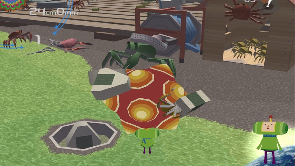 Box Art Review: The surreal consumption of Katamari Damacy