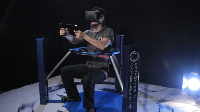 The Cyberith Virtualizer joins race for most outrageous VR treadmill