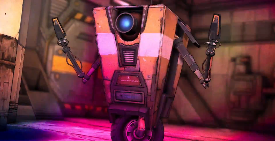 Playable Claptrap is a good way to get us excited about a new last-gen Borderlands game