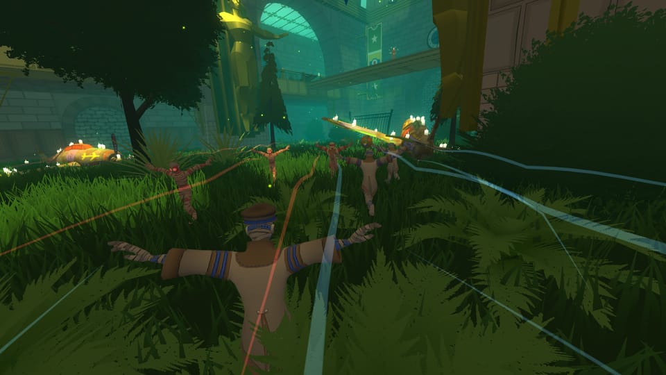 A game where people pretend to be airplanes. Seriously