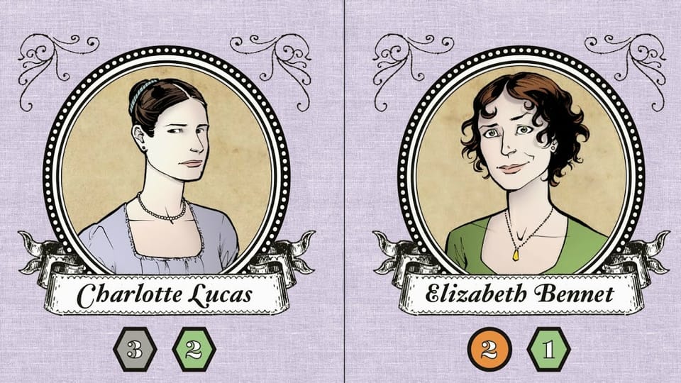 Marrying Mr. Darcy turns your boardgame crew into cutthroat Victorian socialites