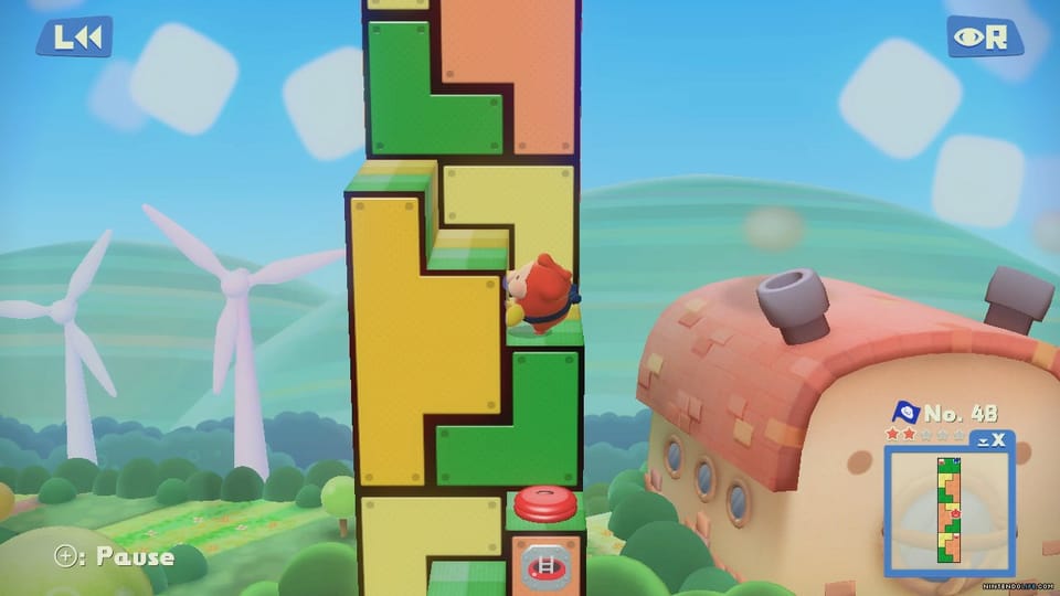 Pushmo World offers great puzzling, but the Wii U deserves more