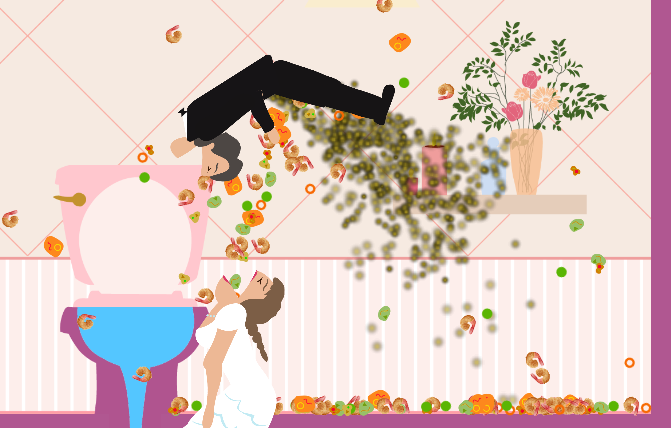 Get intimate with Barfcade Jam’s romantic puking games