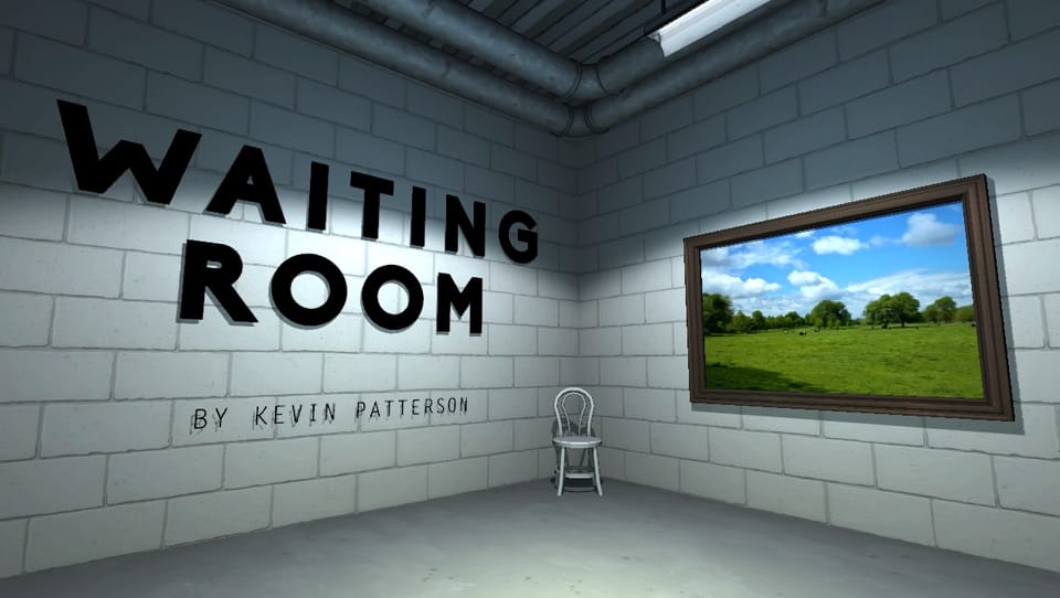 A videogame in which you do nothing by a designer who may not exist