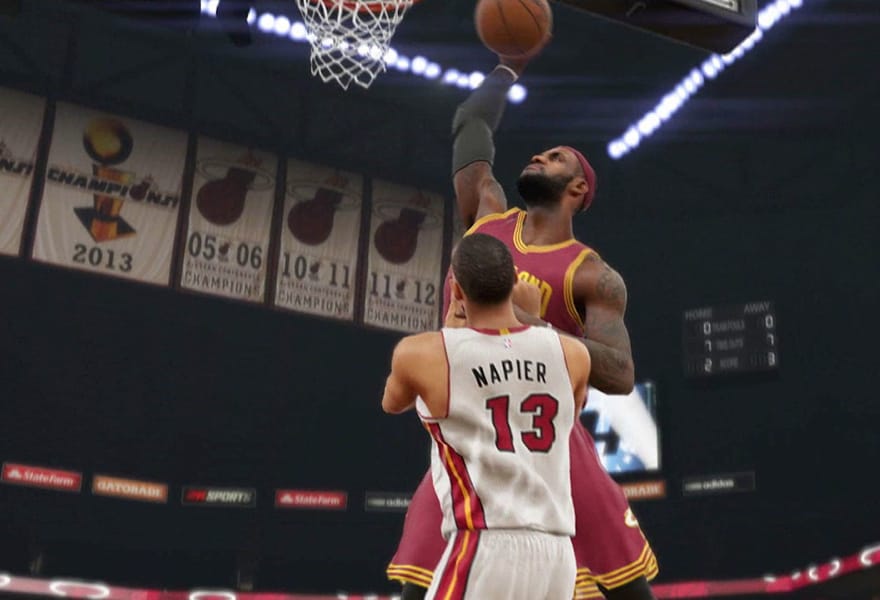 NBA2K15 is both a marvelous basketball videogame and a douchebag simulator