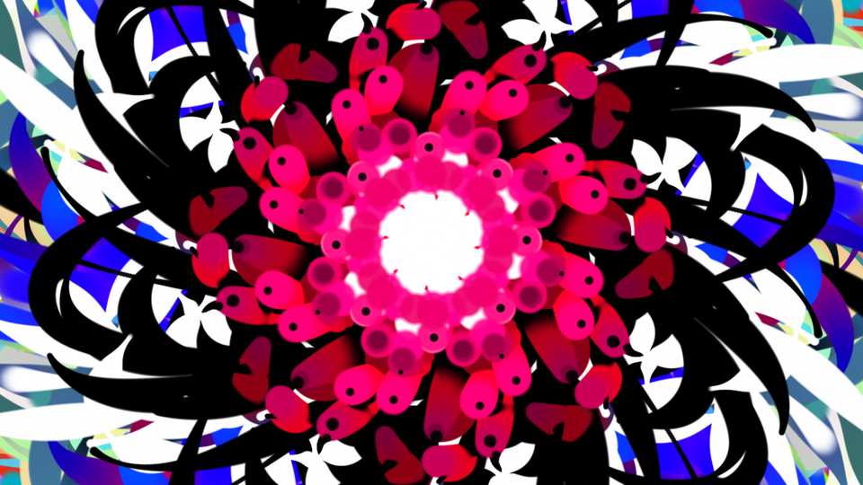 Create intense imagery, calming music with this playful visualizer
