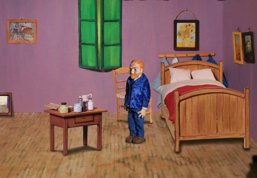 Van Gogh’s troubled psyche explored in lurching claymation