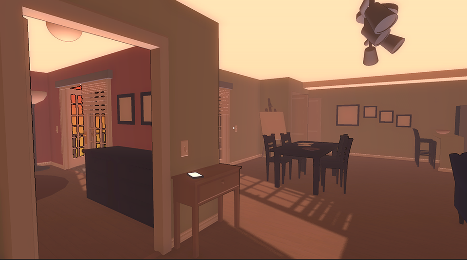 Explore a breakup through the lonely apartment left in its wake