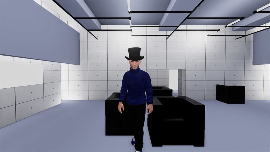 Recreate Jamiroquai’s "Virtual Insanity" music video in this game