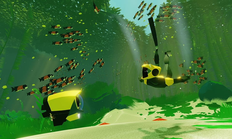 As beautiful as ABZÛ is it does not forget the deep terrors of the ocean