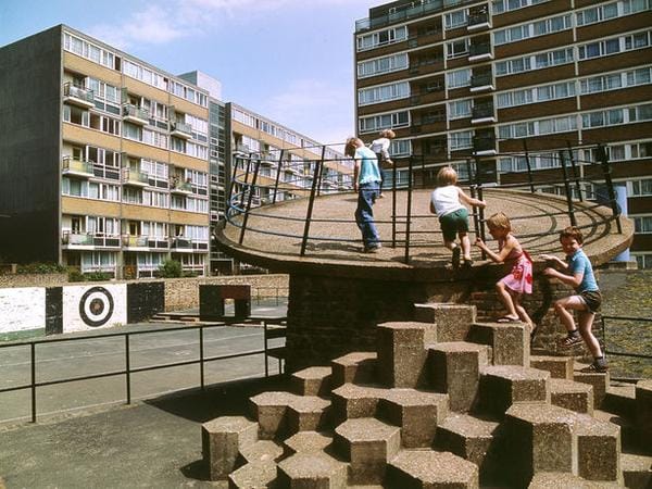 An exhibit celebrates the brutalist playgrounds of the past, as should we all