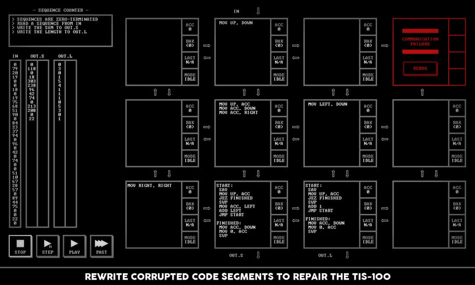 Be intimidated by this lo-fi computer-programming game, or discover its secrets