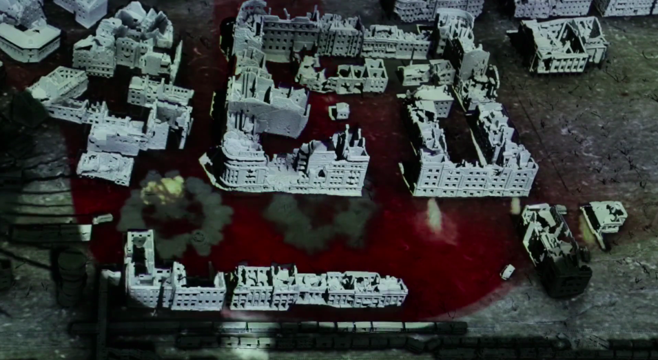 Russian museum installation maps blood and death onto Stalingrad