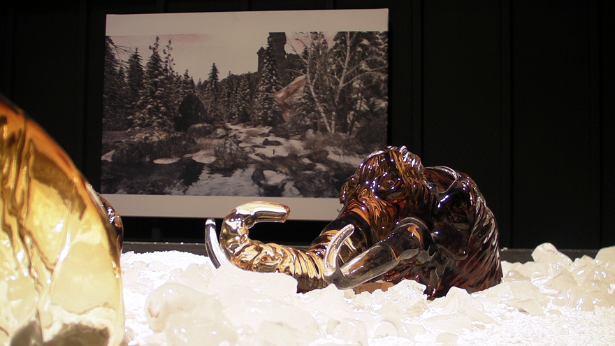 Glasswork mammoths bring a little bit of Syberia’s world into our own