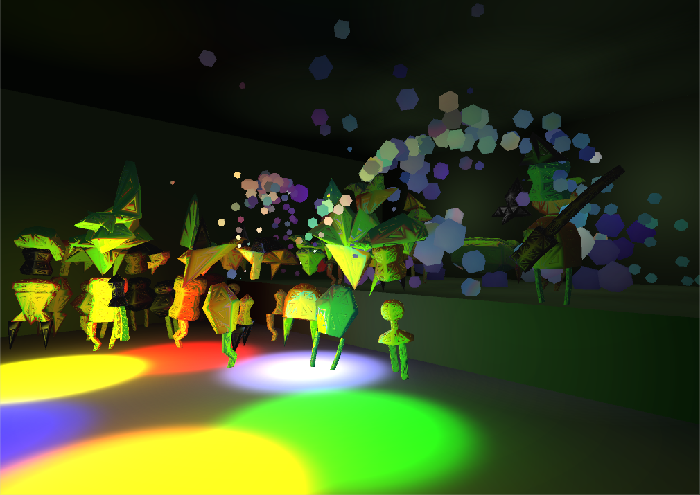 This procedurally generated game captures the lurid rituals of a concert