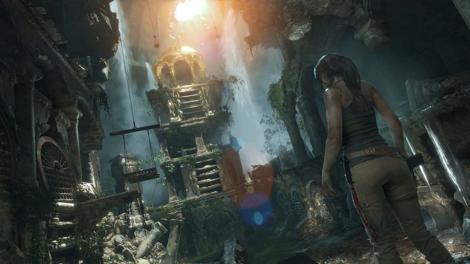 Lara Croft still doesn’t know how to put a damn top on