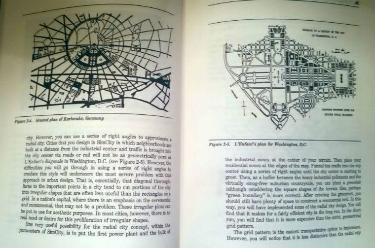 The original SimCity guide was basically a textbook on urban development