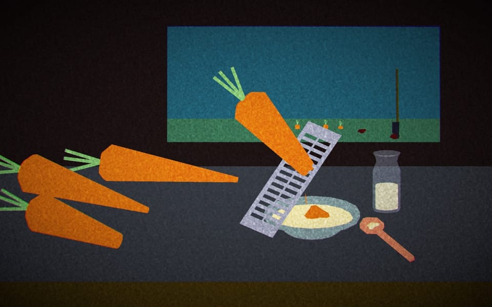 You may not eat your greens ever again after playing this food horror game