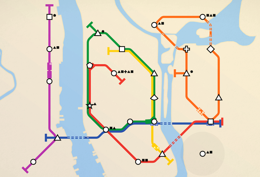 Mini Metro makes mass transportation sublime