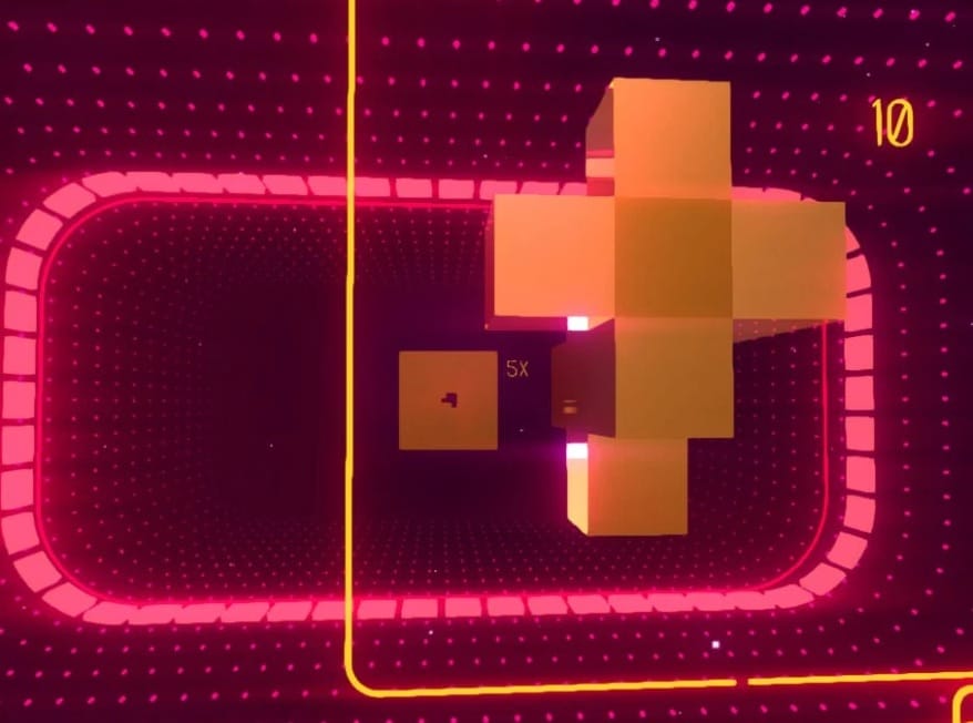 SUPERHYPERCUBE finds common ground between Tetris and Blade Runner