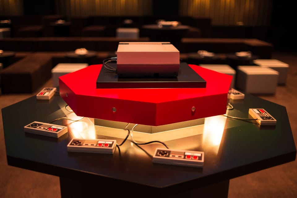Introducing the world’s first 8-player, 360-degree NES