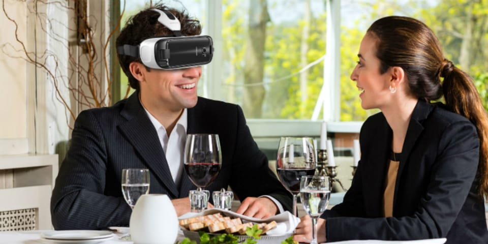 Would you like a side of VR with your dinner?