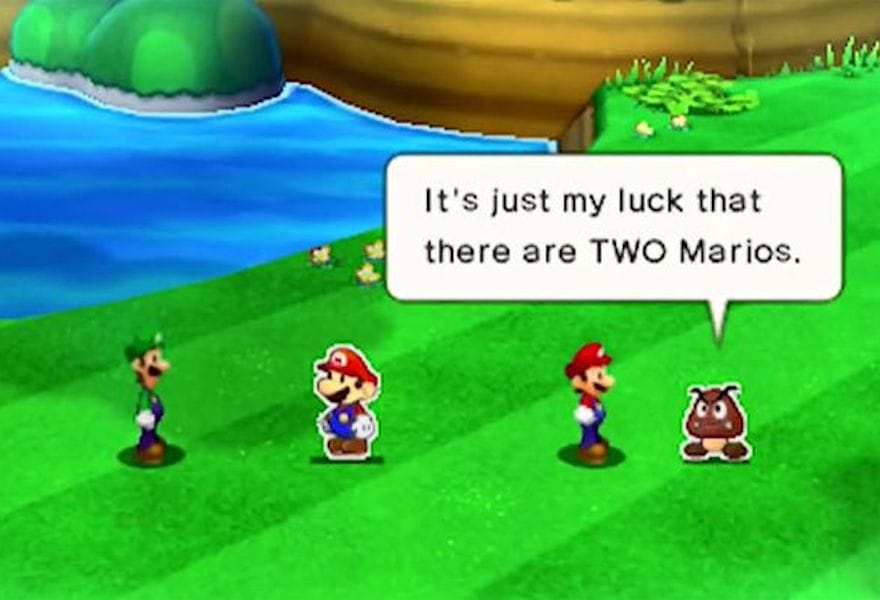 Mario & Luigi Paper Jam Bros. folds in on itself