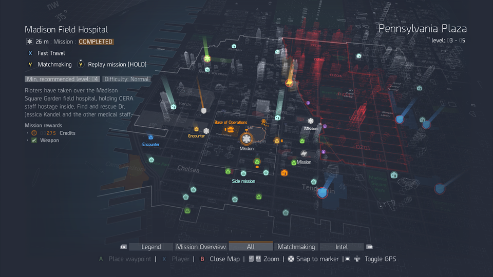 Now you can explore The Division’s version of Manhattan in Google Maps