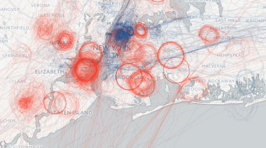 Interactive map lets you see the FBI planes circling our homes