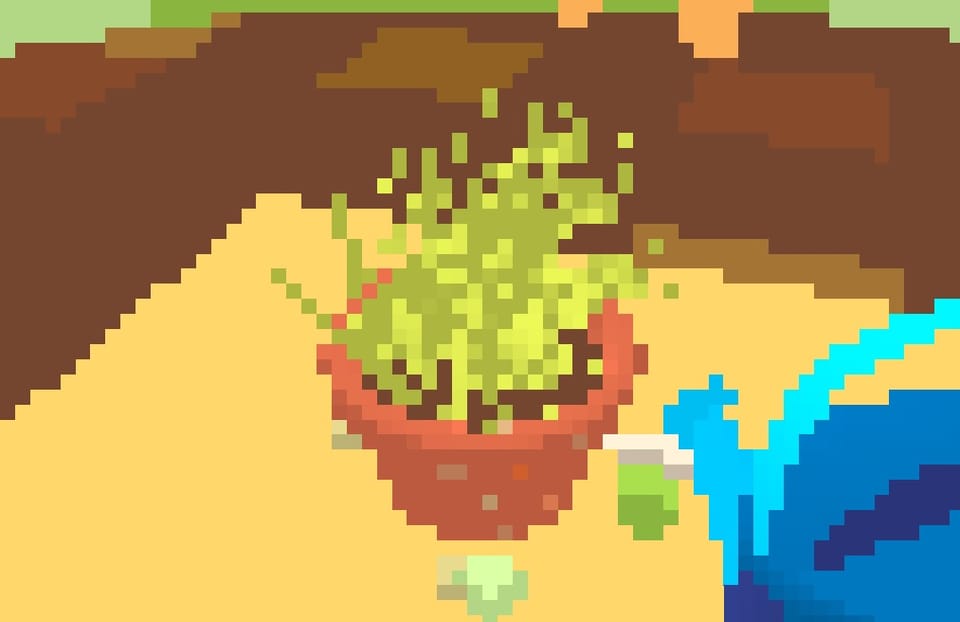 Find peace with Sodzen, a game about watering a plant