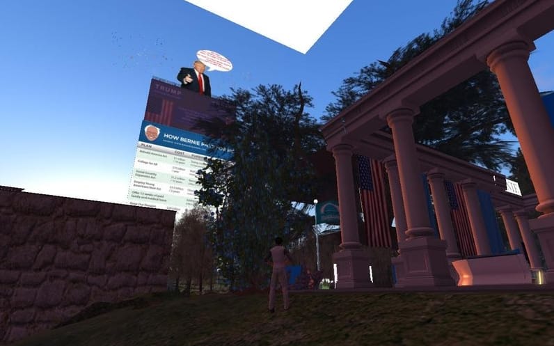 Second Life is the newest front in America’s electoral ugliness