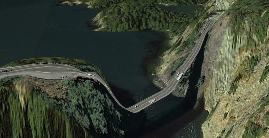 Surreal Google Earth images break the illusion of digital mapping