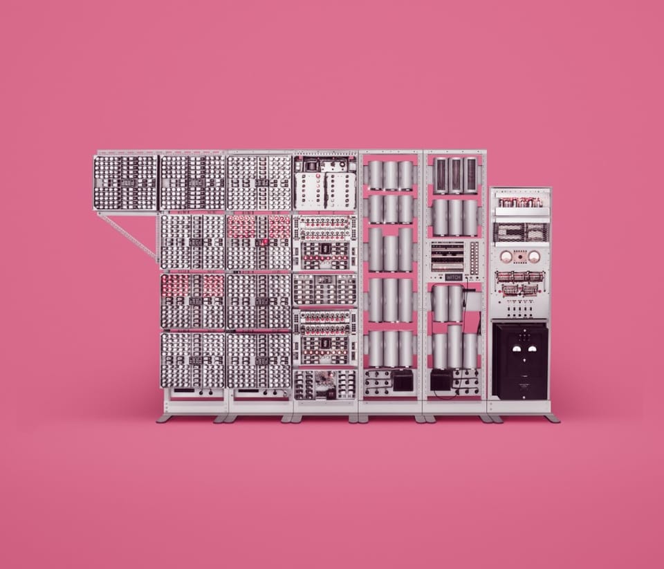 Old computers are made cool again in this photography project