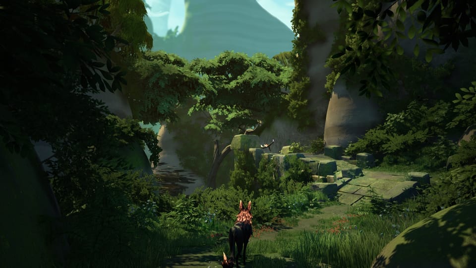 An upcoming game lets you explore Mesoamerican ruins as a wolf