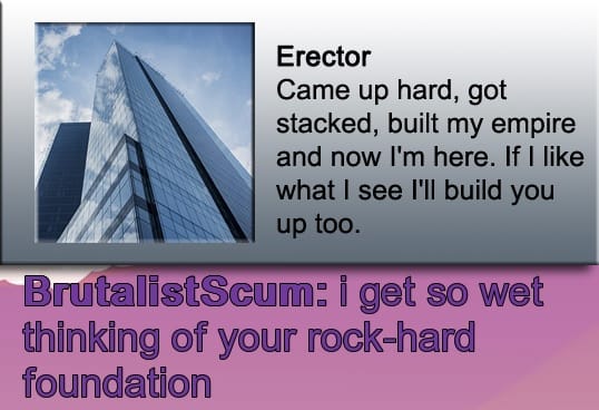 Play a dating sim about hooking up with erotic architecture