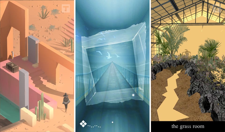 Download a virtual art exhibit that features original games from around the world