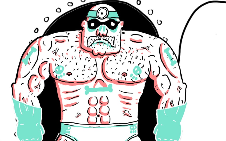 Speed dating sim lets you find the burly wrestler of your dreams