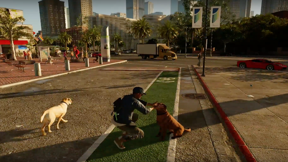 Watch_Dogs 2, this time with actual dogs