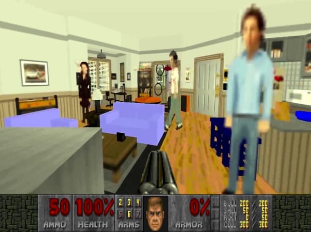 Doom mod lets you hangout with the cast of Seinfeld