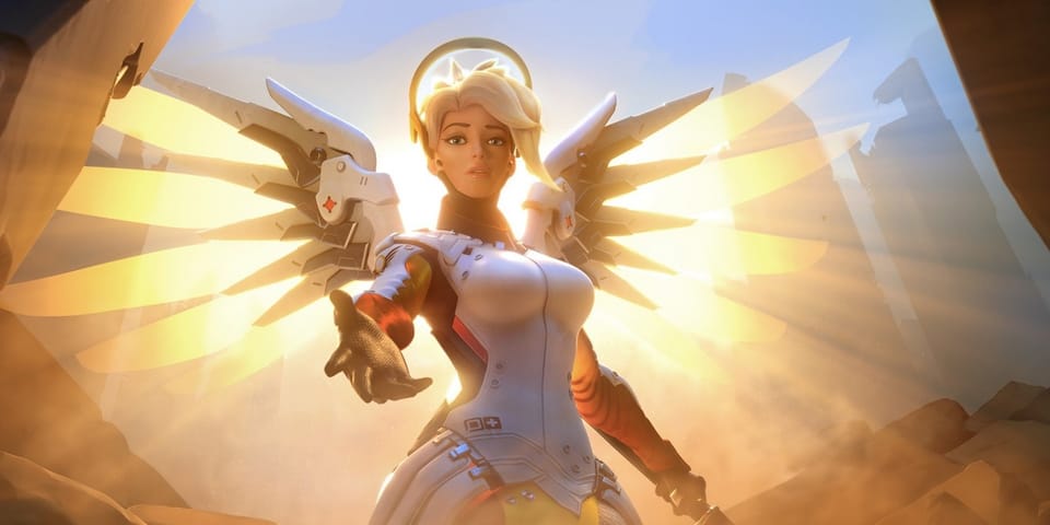 Mercy is the most terrifying character in Overwatch