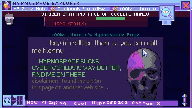 Hypnospace Outlaw will turn you into the internet police