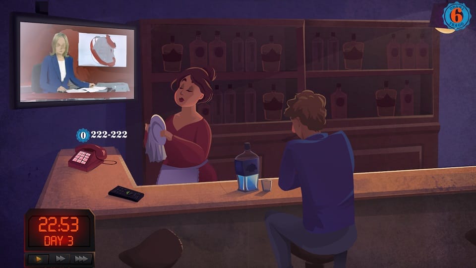 Trago turns drinking shots at a bar into an interactive narrative