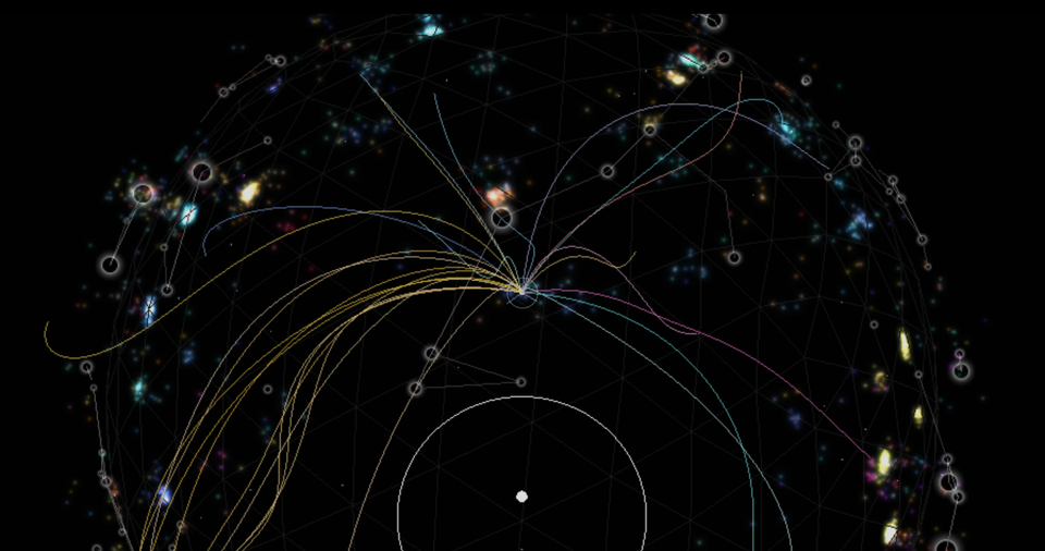 Wikiverse lets you explore Wikipedia as a virtual star system