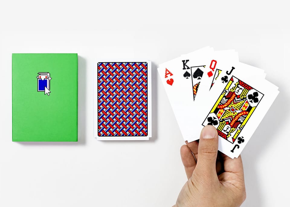 Windows Solitaire cards are invading the real world, pixels and all